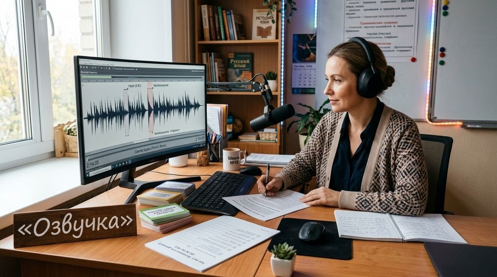 Как подготовить учебное аудио с помощью нейросети