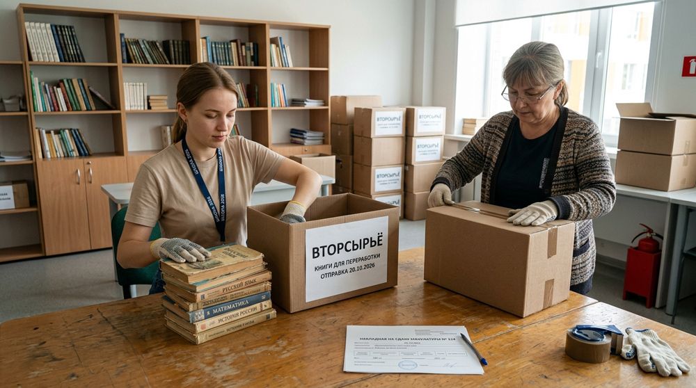 Когда учебники можно направить во вторсырьё